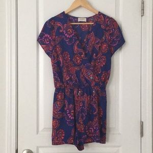 Everly Patterned Romper